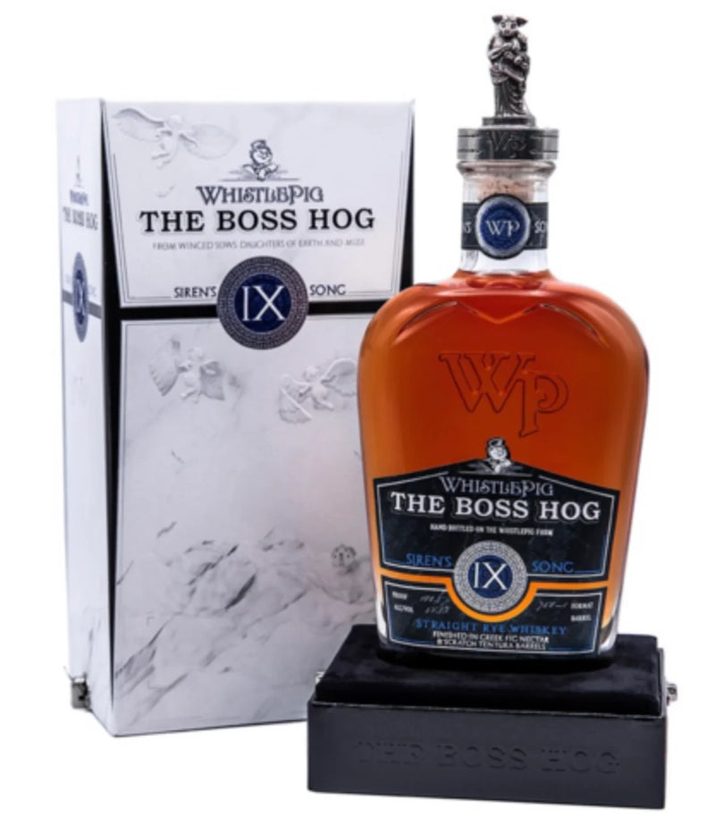 Whistlepig The Boss Hog IX Straight Rye Whiskey 750ml