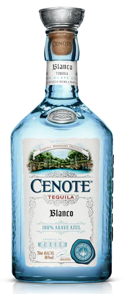 Cenote Blanco Tequila 100% Agave Azul 750ml