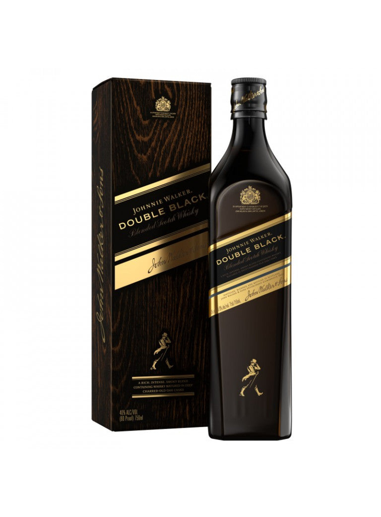 Johnnie Walker Double Black Blended Scotch Whisky 750ml