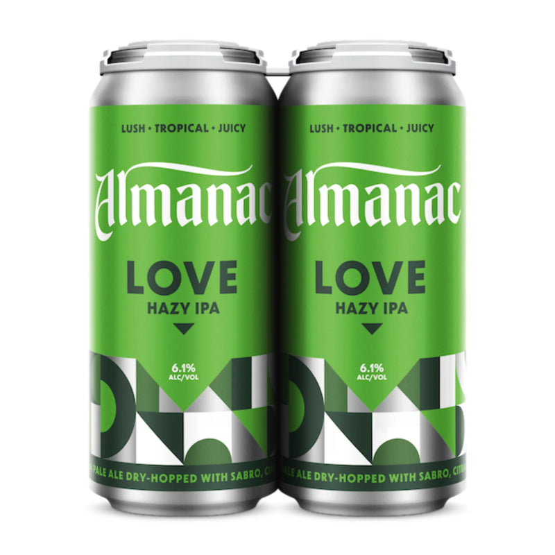 Almanac Love Hazy Ipa 16oz 4pack Cans