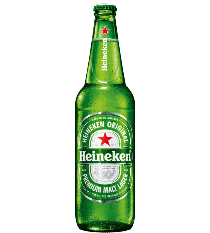 Heineken Premium Malt Lager 24oz Bottle – Happysliquor