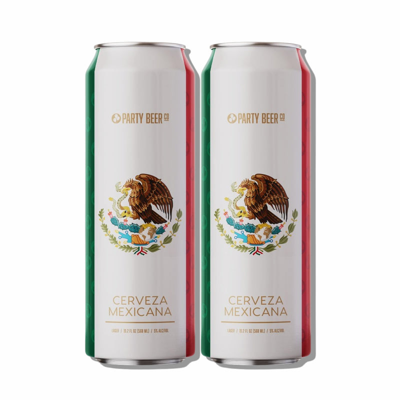 Party Beer Cerveza Mexicana 19.2oz