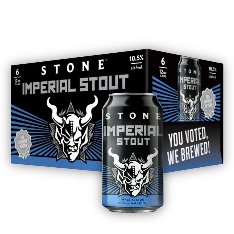 Stone Imperial Stout 12oz 6pk Cans