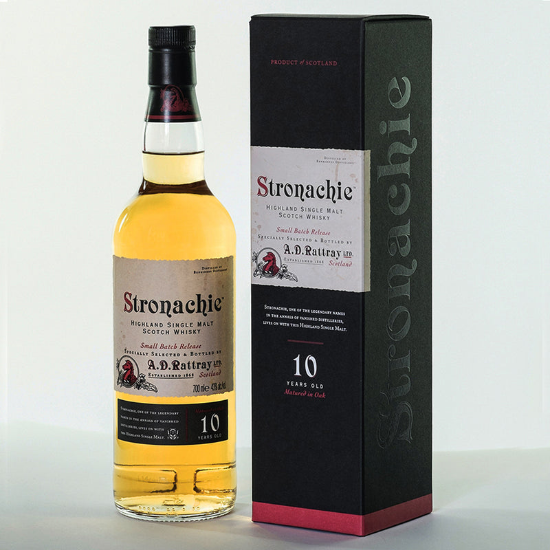 Stronachie Highland Single Malt Scotch Whisky 10years Old 750ml