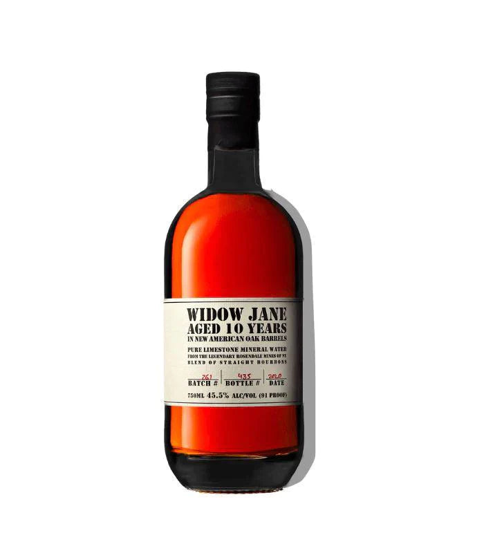 Widow Jane Aged 10 Years Straight Bourbon Whiskey 750ml