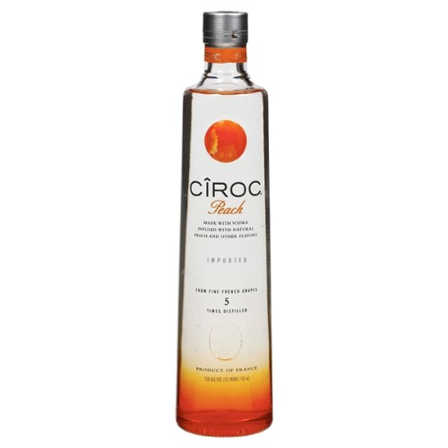 CIROC PEACH VODKA 750ML