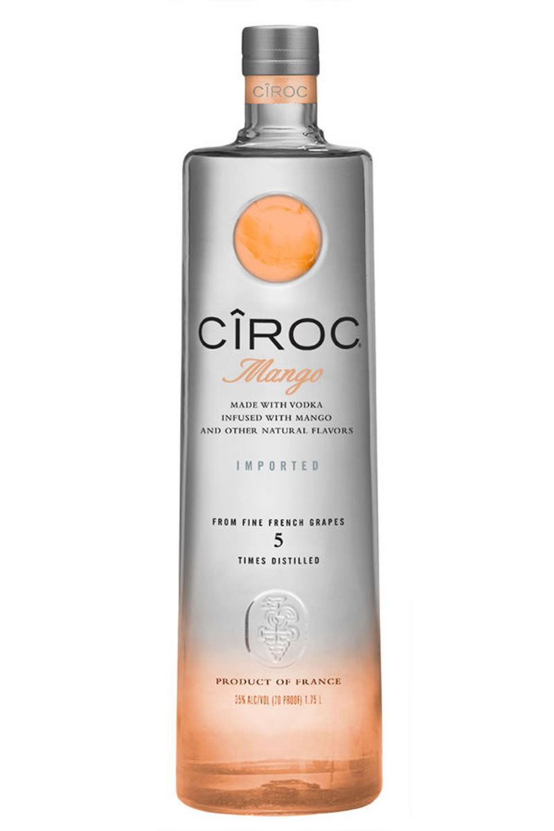 CIROC MANGO VODKA 750ML