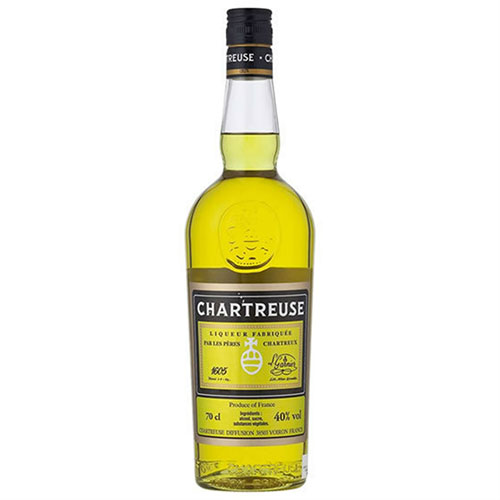 CHARTREUSE YELLOW LIQUEUR 750ML